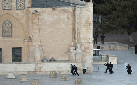 Nuevos enfrentamientos en la Explanada de la Mezquita de Al Aqsa